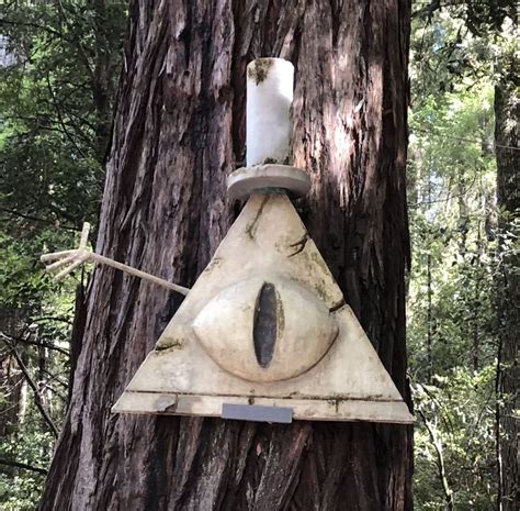 bill cipher statue real|More.